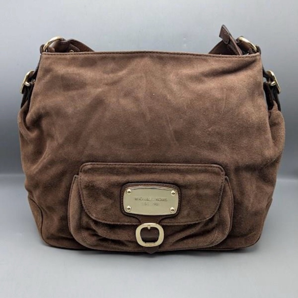 Michael Kors Brown Suede Women's Bag
